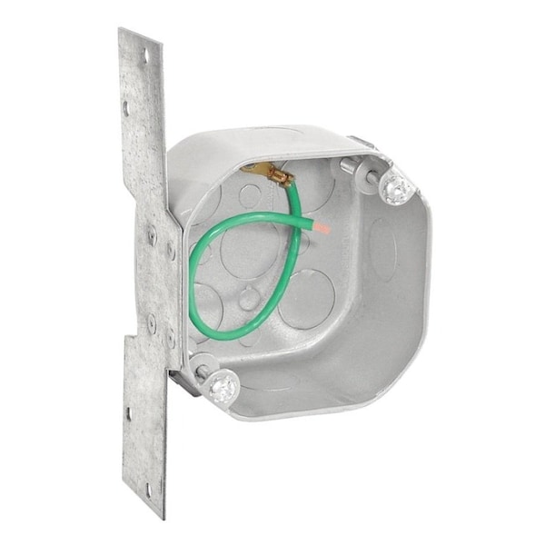 Southwire Electrical Box, 20 cu in, Octagon Box Type, Steel, Octagon Shape - 54171-FANWP
