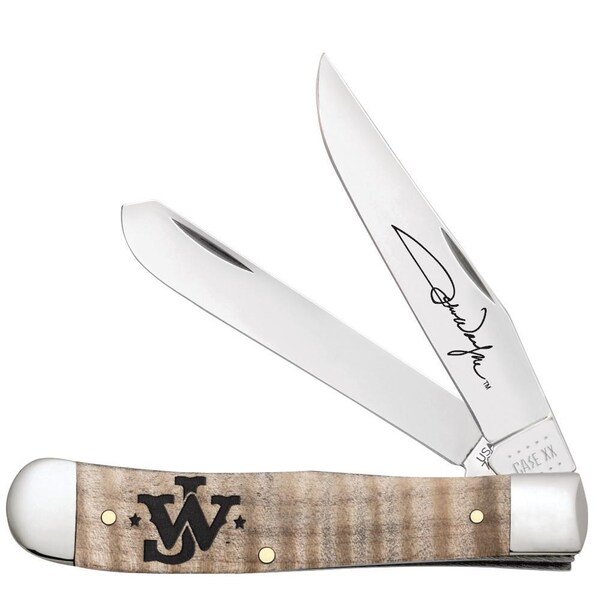 Case Cutlery 2023 Case John Wayne Embellished Smooth Natural Curly - CAS-10708