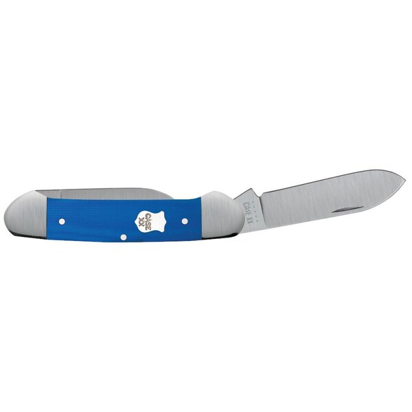 Case Cutlery 2023 Case Blue G-10 Canoe 102131 Ss - CAS-16743