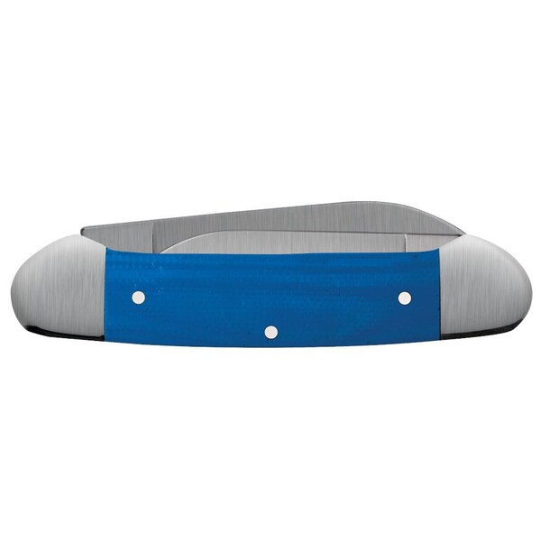 Case Cutlery 2023 Case Blue G-10 Canoe 102131 Ss - CAS-16743