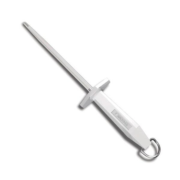 Swiss Arms Swiss Army Brands VIC-40589 2019 Victorinox Steels Honing Knife Sharpener - Regular Cut & Plastic with Hangtag; White - 5 in. - VIC-40589