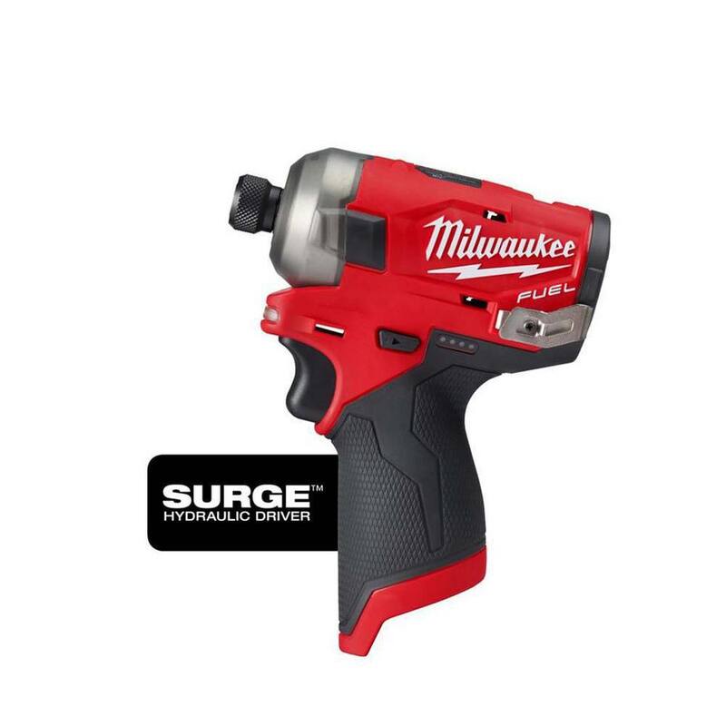 Milwaukee M12 FUEL SURGE 12V Lithium-Ion Brushless Cordless 1/4 in. Hex Impact Driver (Herramienta Solamente) - 2551-20

Milwaukee M12 FUEL SURGE 12V Lithium-Ion Brushless Cordless 1/4 in. Hex Impact Driver (Solo Herramienta) - 2551-20