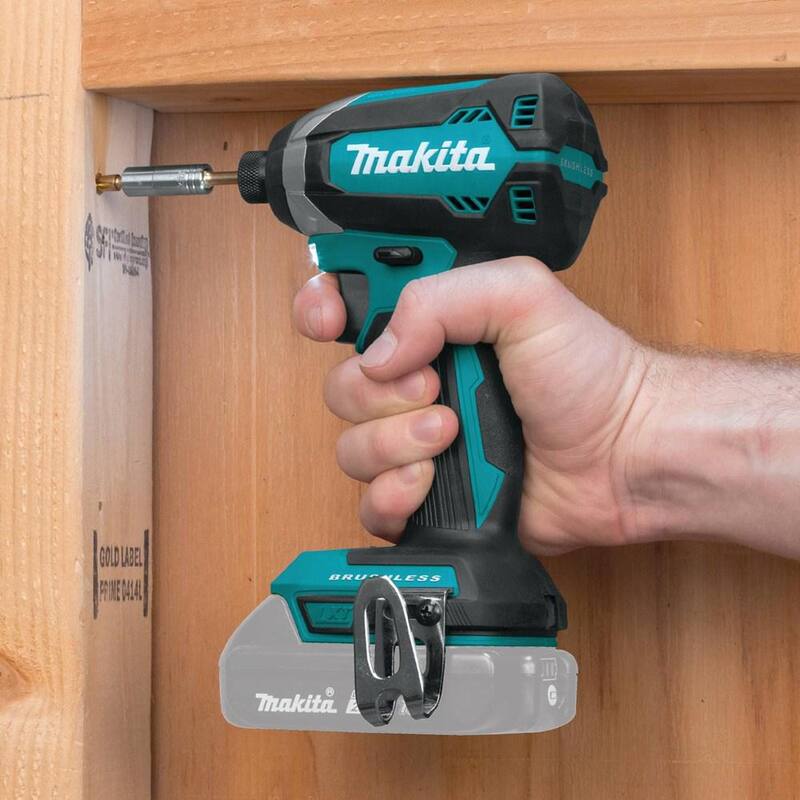Atornillador de Impacto Inalámbrico de Velocidad Variable de 1/4 de pulgada sin escobillas de Iones de Litio de 18V LXT de Makita (Sólo Herramienta) - XDT13Z