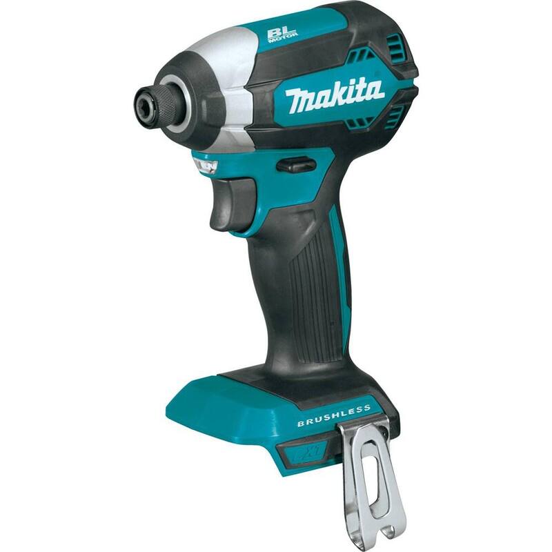 Atornillador de Impacto Inalámbrico de Velocidad Variable de 1/4 de pulgada sin escobillas de Iones de Litio de 18V LXT de Makita (Sólo Herramienta) - XDT13Z