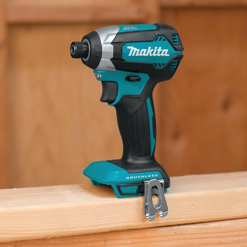 Atornillador de Impacto Inalámbrico de Velocidad Variable de 1/4 de pulgada sin escobillas de Iones de Litio de 18V LXT de Makita (Sólo Herramienta) - XDT13Z