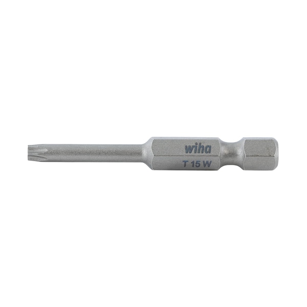 Wiha Power Torx Bit, T15 x 50mm, PK10 - 74728