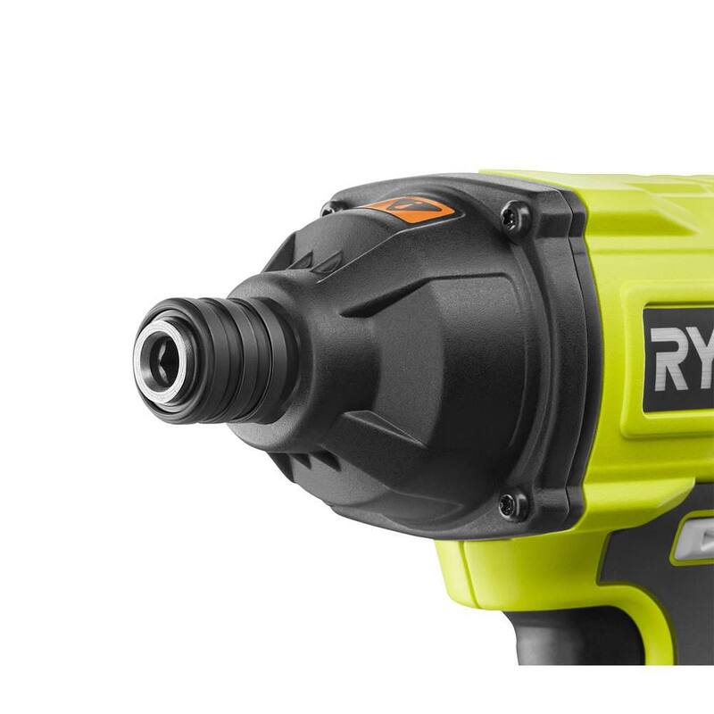 RYOBI ONE+ 18V Inalámbrico 1/4 pulgadas Impact Driver (Herramienta solamente) - P235AB