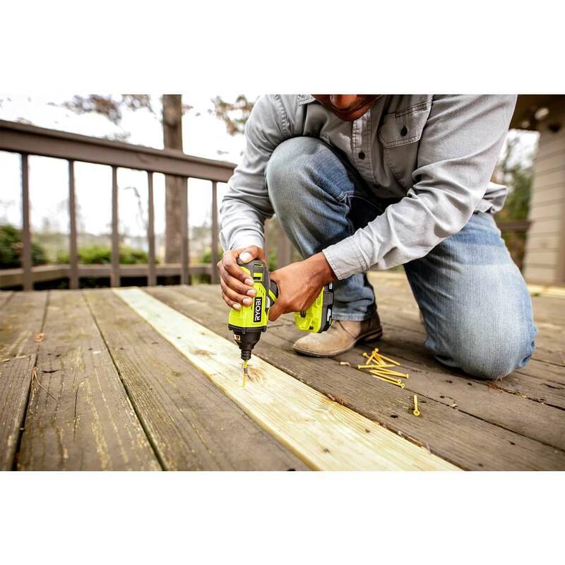 RYOBI ONE+ 18V Inalámbrico 1/4 pulgadas Impact Driver (Herramienta solamente) - P235AB
