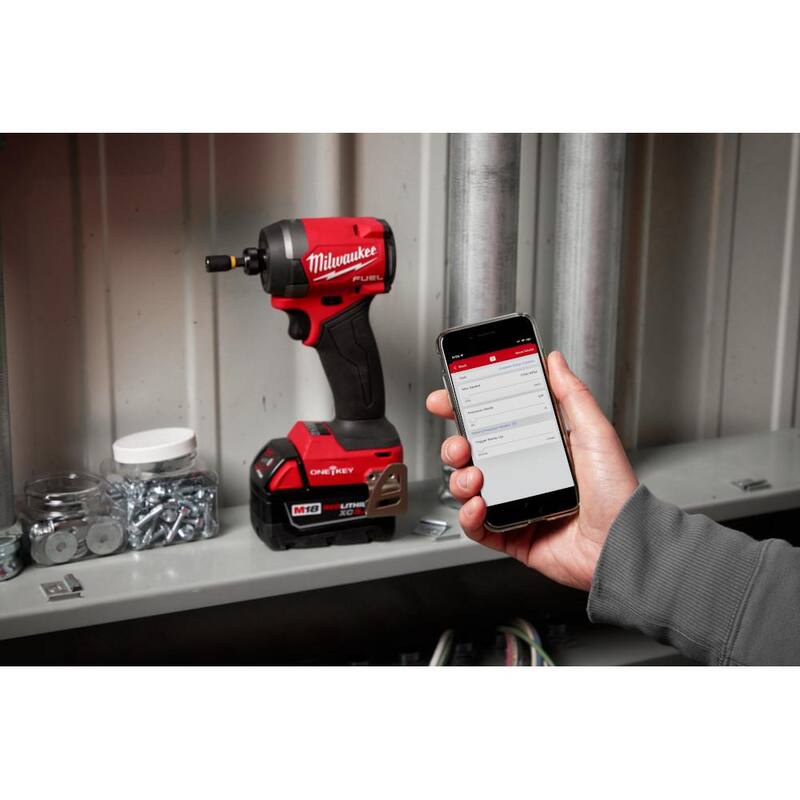 Milwaukee M18 FUEL ONE-KEY 18V Lithium-Ion Brushless Cordless 1/4 pulgadas Hex Impact Driver (Herramienta solamente) - 2957-20