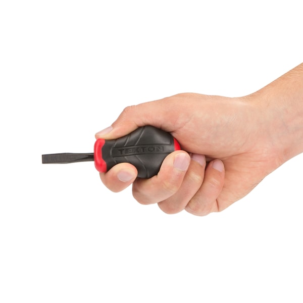 Tekton Stubby High-Torque Black Oxide Blade Screwdriver Set, 2-Piece (#2, 1/4 in.) - DRV41208