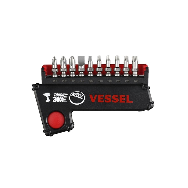 Vessel Torsion Bit, 11PCS Set, Pop-Up Case - IB11P02U
