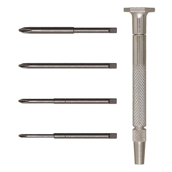 Moody Tool Steel Handle JIS Driver Set, 5 Pc - 58-0218
