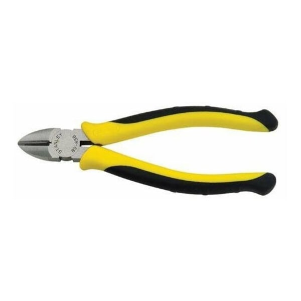 Stanley 6 in Diagonal Cutting Plier Flush Cut Oval Nose Uninsulated - 89-858