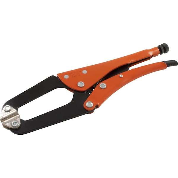 Grip-On 10 Locking Cclamp Plier, With Self Levelling Jaw, 11116 Jaw Opening - 233-10