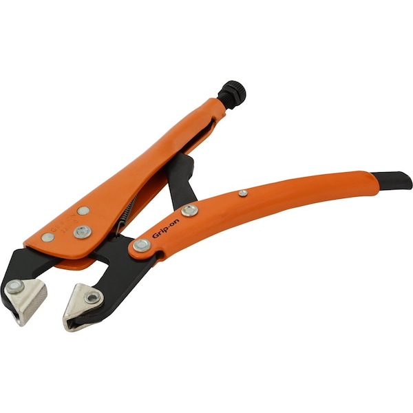 Grip-On 10 Locking Cclamp Plier, With Self Levelling Jaw, 11116 Jaw Opening - 233-10