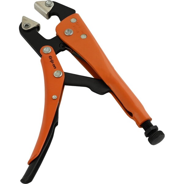 Grip-On 10 Locking Cclamp Plier, With Self Levelling Jaw, 11116 Jaw Opening - 233-10