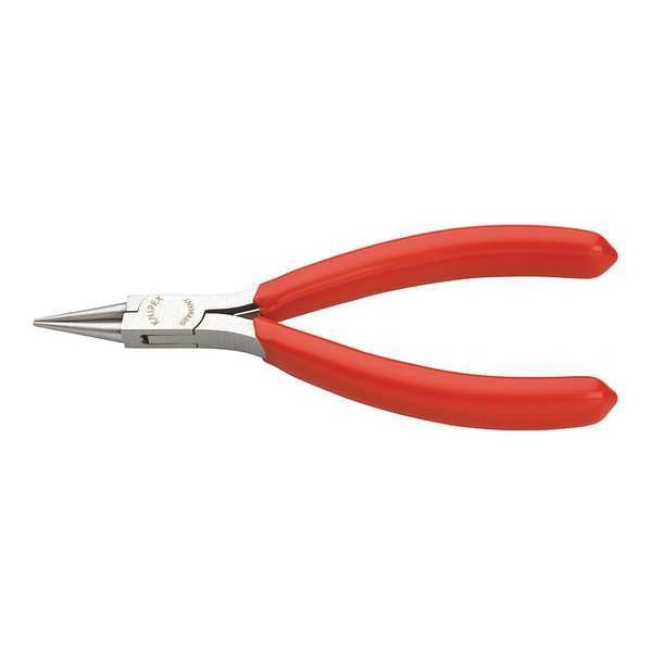 Knipex 4 1/2 in Round Nose Plier Plastic Coated Handle - 35 31 115