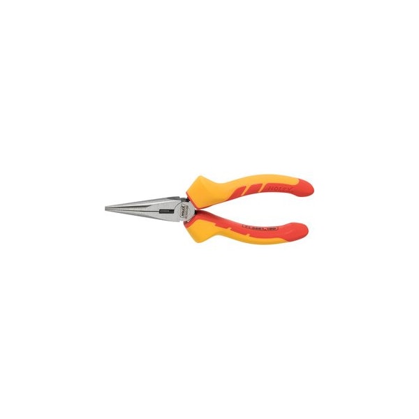 Holex Snipe-nose pliers- straight VDE insulated- Overall length: 160mm - 713351 160