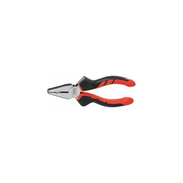 Holex Vanadium Combination Pliers with Two-Part Grips, Bright Finished, Overall Length: 160 mm - 702995 160