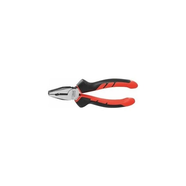 Holex Combination Pliers, 2-Component Grips, Overall Length: 180 mm - 701515 180
