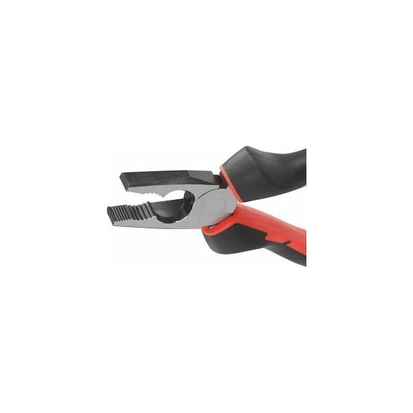 Holex Vanadium Combination Pliers with Two-Part Grips, Bright Finished, Overall Length: 200 mm - 702995 200