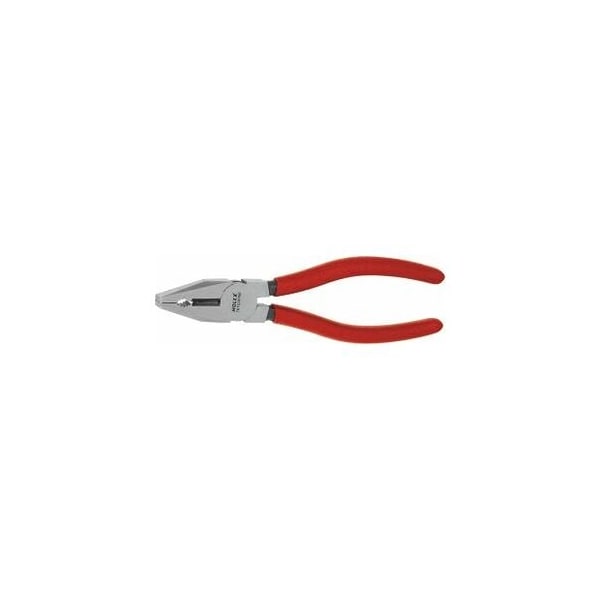 Holex Combination Pliers, Bright Finish, Overall Length: 180 mm - 701520 180