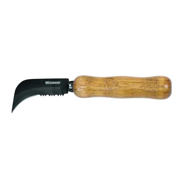 Westward Linoleum Knife Serrated Utility, 8 1/4 in L - 19G960