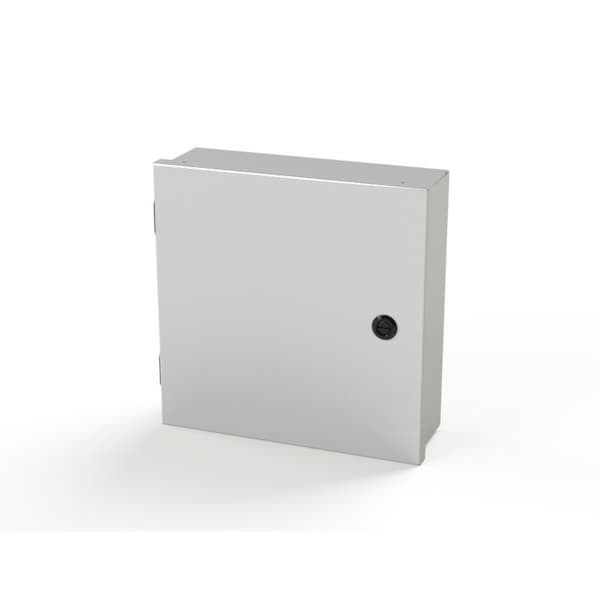 Saginaw Control & Engineering Carbon Steel Electrical Enclosures, 12 in H, 4 in D, 12 in W, NEMA 1 - SCE-12N1204LP