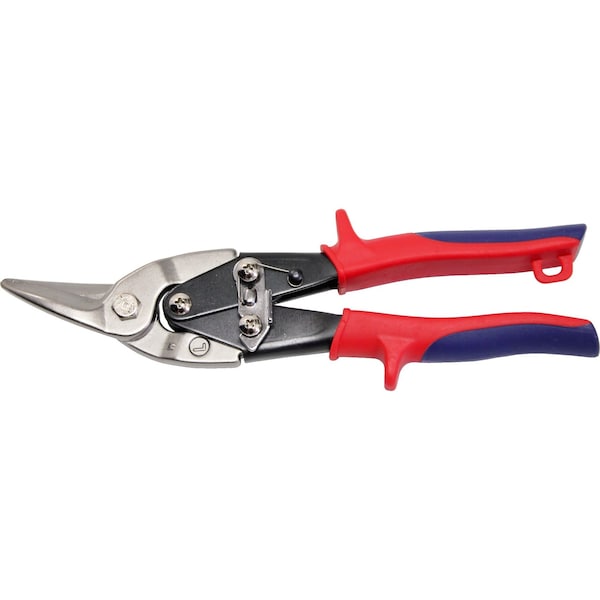 The Brush Man Aviation Snips, Left Cut, 9-1/2” Oal (Green Grip), 6PK - SNIPS-LEFT