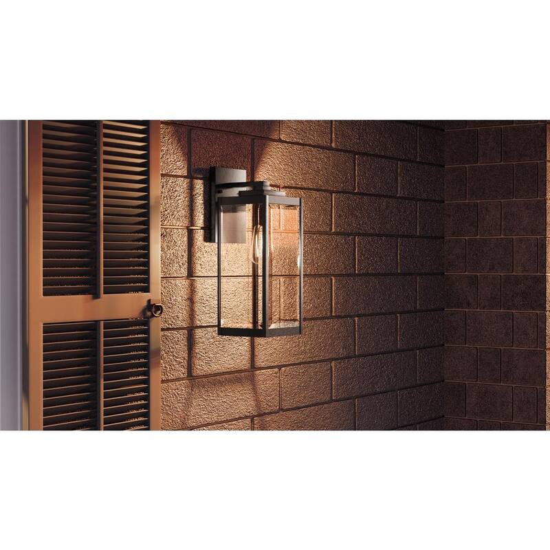 Linterna de pared para exterior Quoizel Westover de 1 luz en negro tierra - WVR8406EK