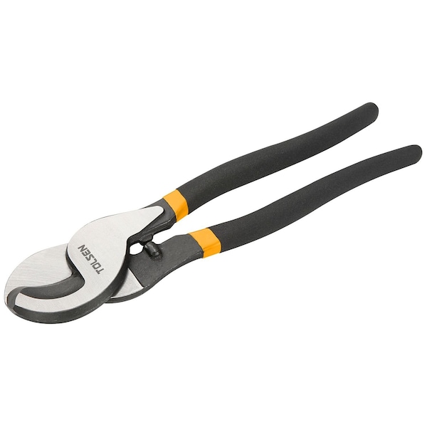 Tolsen 10 Cable Cutter Heavy Duty Drop-Forged High Quality Tool Steel, Double-Dipped Handle - 38022