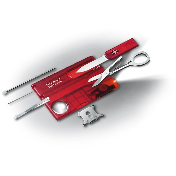 Swiss Army Brands 2024 Victorinox 53331 Swisscard Lite Ruby 81Mm - VIC-0.7300.T-X2