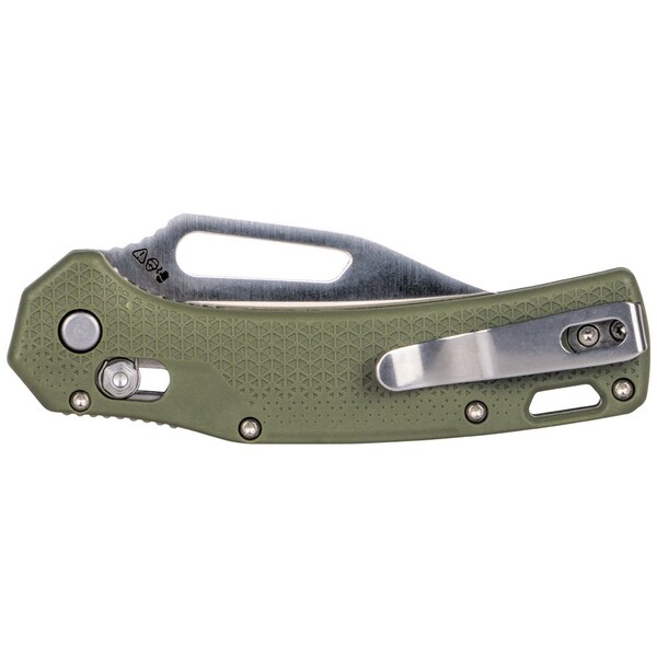 Klein Tools KTO Resurgence Knife, Clip Point Blade, Moss Green Handle - OGK002GNT