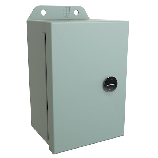 Hammond Steel Electrical Enclosures, 6 in H, 3 in D, 4 in W, NEMA 4, Hinged - EJ643