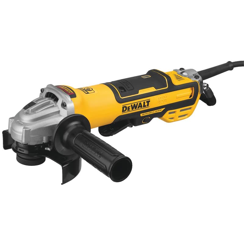 DEWALT 13 Amp. Amoladora angular pequeña de 5 pulgadas con interruptor de paleta sin bloqueo y velocidad variable - DWE43214NVS