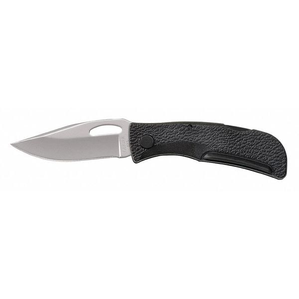 Gerber Folding Knife, Drop Point, 2-3/8In, Black - 06501