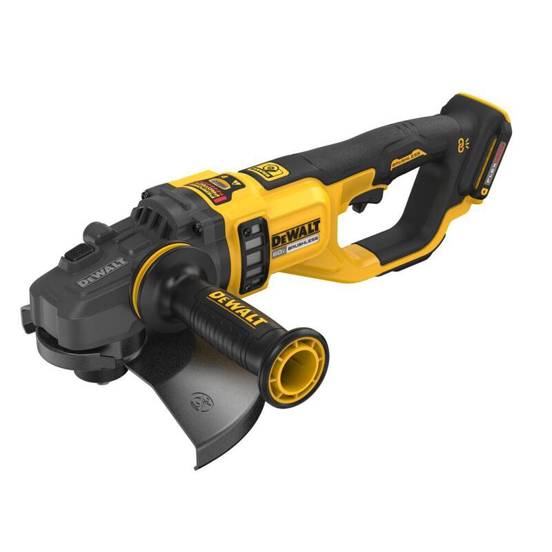 Amoladora angular inalámbrica DEWALT 60-Vol MAX de 7 a 9 pulgadas (sólo la herramienta) - DCG460B