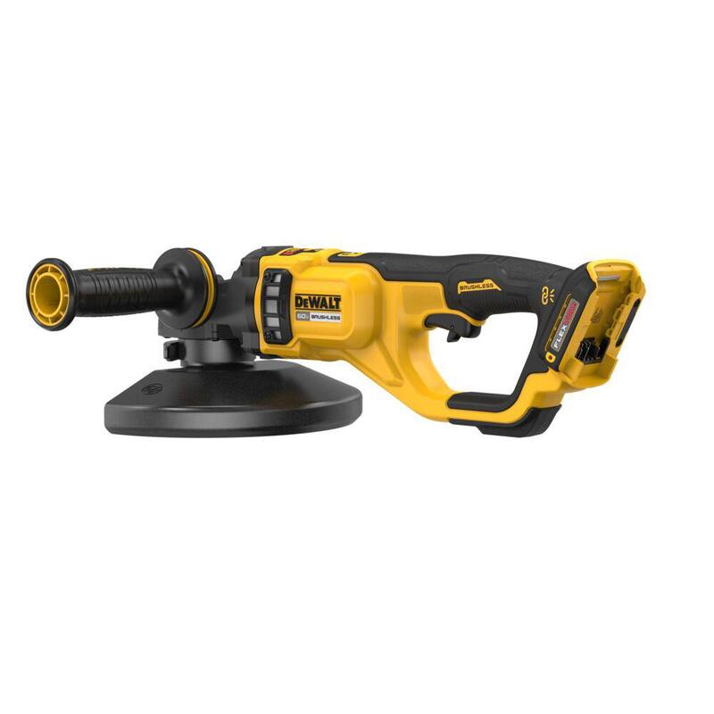 Amoladora angular inalámbrica DEWALT 60-Vol MAX de 7 a 9 pulgadas (sólo la herramienta) - DCG460B