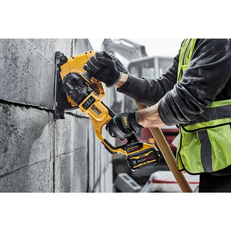 Amoladora angular inalámbrica DEWALT 60-Vol MAX de 7 a 9 pulgadas (sólo la herramienta) - DCG460B