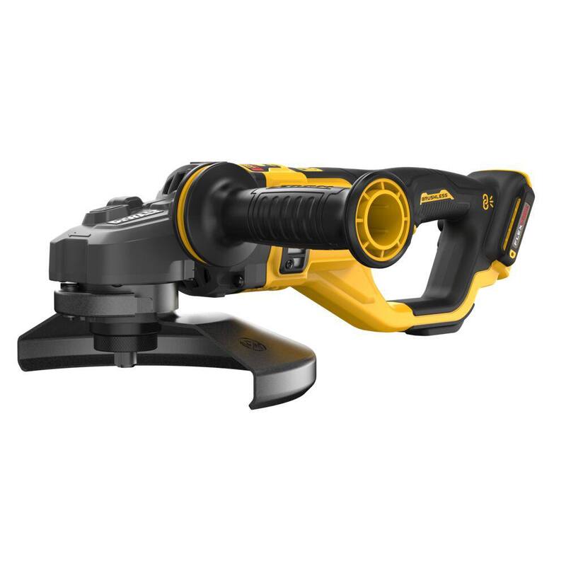 Amoladora angular inalámbrica DEWALT 60-Vol MAX de 7 a 9 pulgadas (sólo la herramienta) - DCG460B