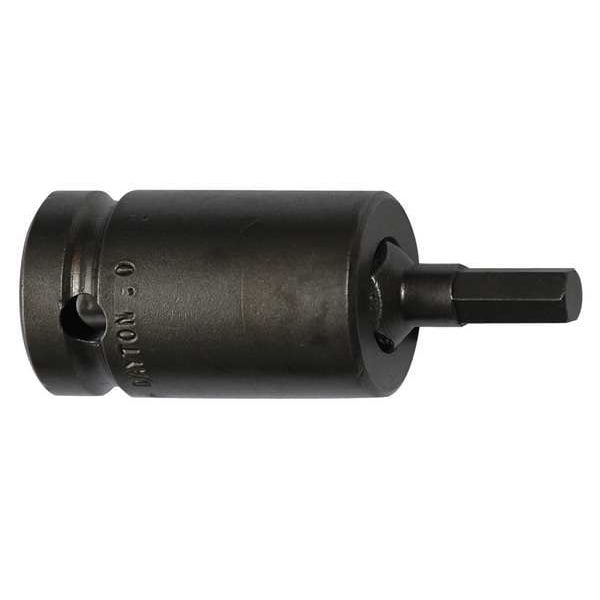 Apex Tool Group Socket Bit, 1/2 in. Dr, 17mm Hex, PK5 - SZ-5-10-17MM-5PK