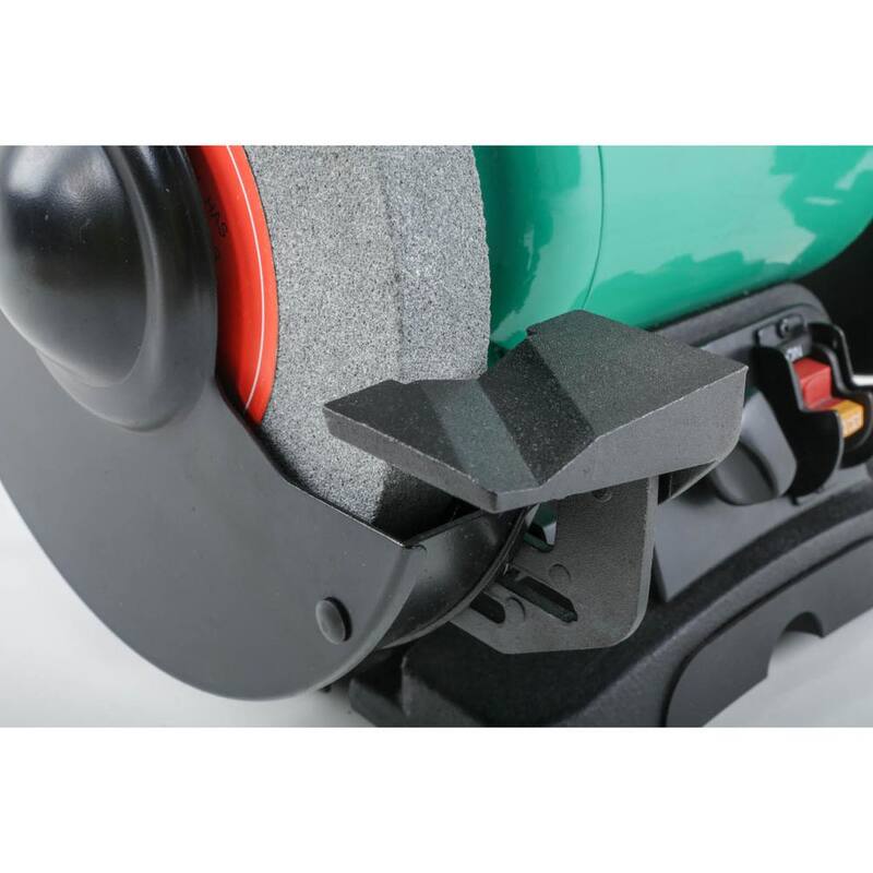 Rectificadora de banco de velocidad variable de 8 pulgadas con luz - T27305 de Grizzly Industrial