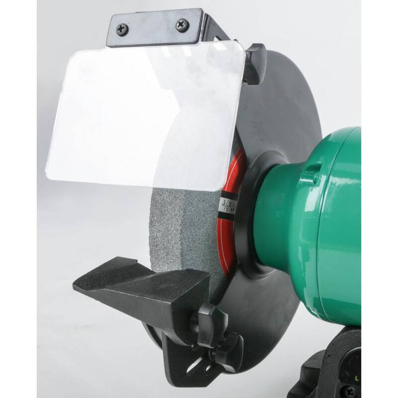 Rectificadora de banco de velocidad variable de 8 pulgadas con luz - T27305 de Grizzly Industrial