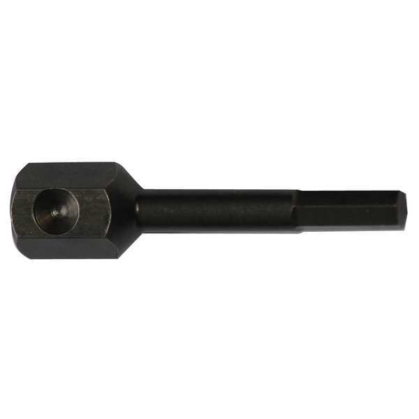 Apex Tool Group Torsion Bit, SAE, 7/16", Hex, 3/8", 3", PK5 - SZ-16-A-3-5PK