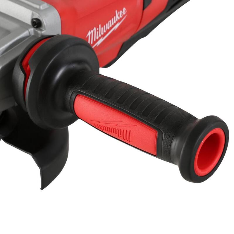 Amoladora angular pequeña Milwaukee de 13 amperes y 5 pulgadas con interruptor de paleta - 6117-31