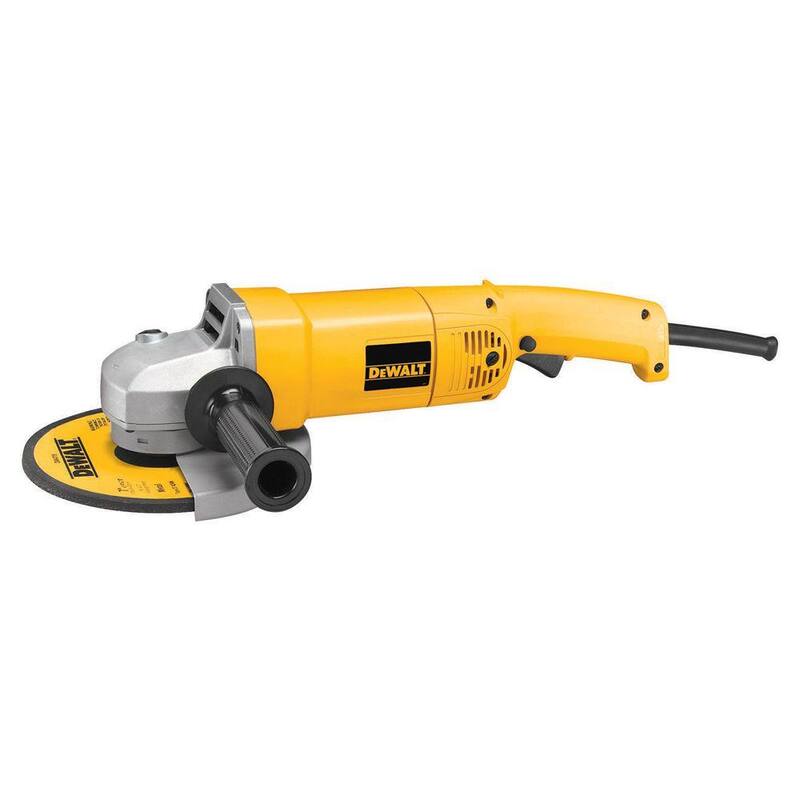 DEWALT 13 amperios 7 pulgadas 8,000 RPM Amoladora angular mediana - DW840