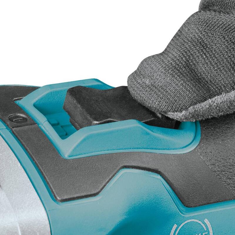 Esmeriladora angular/cortadora inalámbrica sin escobillas de 18V LXT de Makita de 4-1/2 pulgadas / 5 pulgadas con freno eléctrico (Herramienta solamente) - XAG16Z.