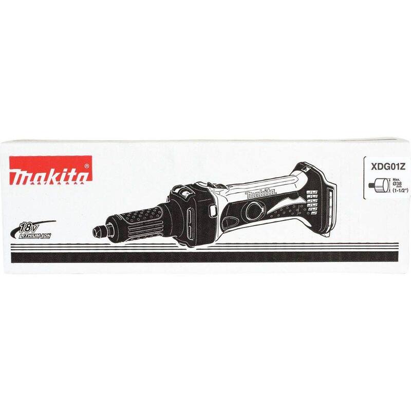 Makita 18V LXT Lithium-Ion 1/4 pulg. Esmeriladora Die inalámbrica (solo herramienta) - XDG01Z