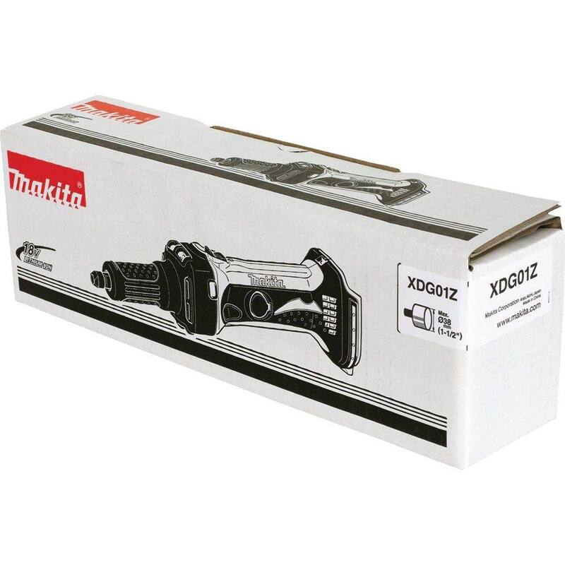 Makita 18V LXT Lithium-Ion 1/4 pulg. Esmeriladora Die inalámbrica (solo herramienta) - XDG01Z