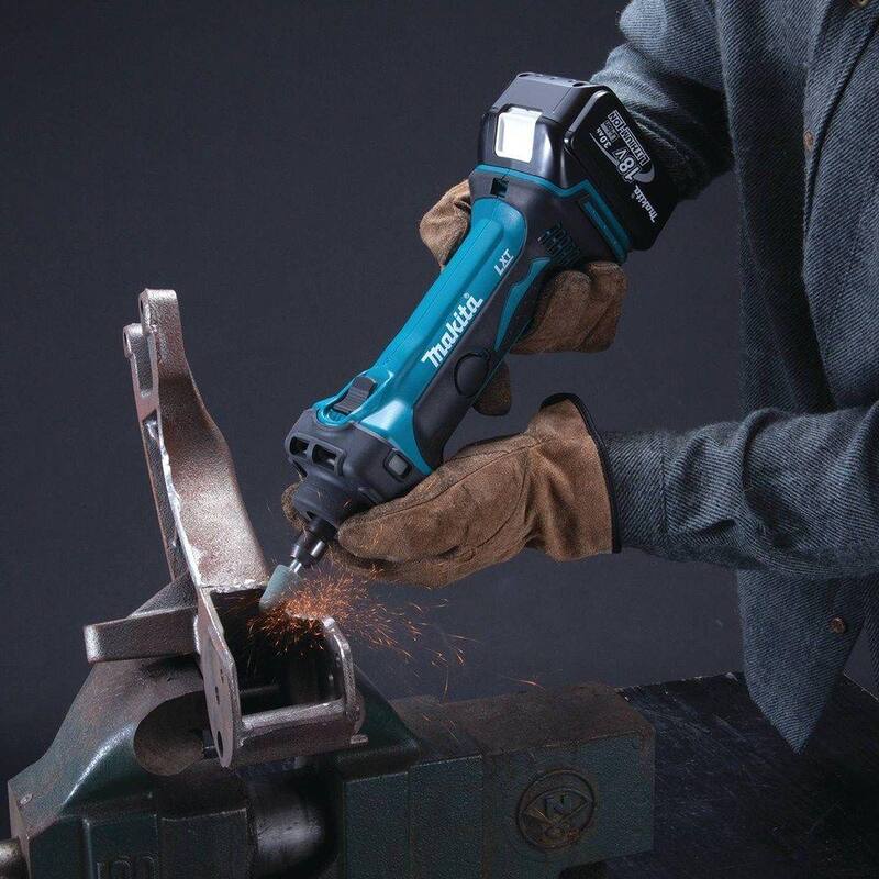 Makita 18V LXT Lithium-Ion 1/4 pulg. Esmeriladora Die inalámbrica (solo herramienta) - XDG01Z